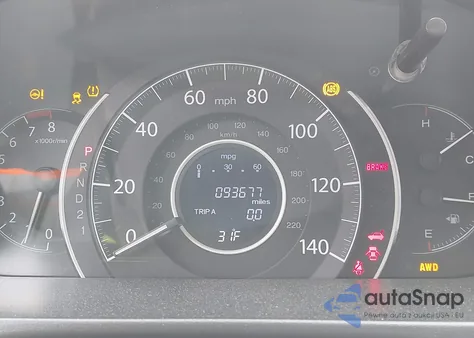 2014 Honda Cr-V Ex-L из США, поврежденный, VIN 5J6RM4H7XEL057892